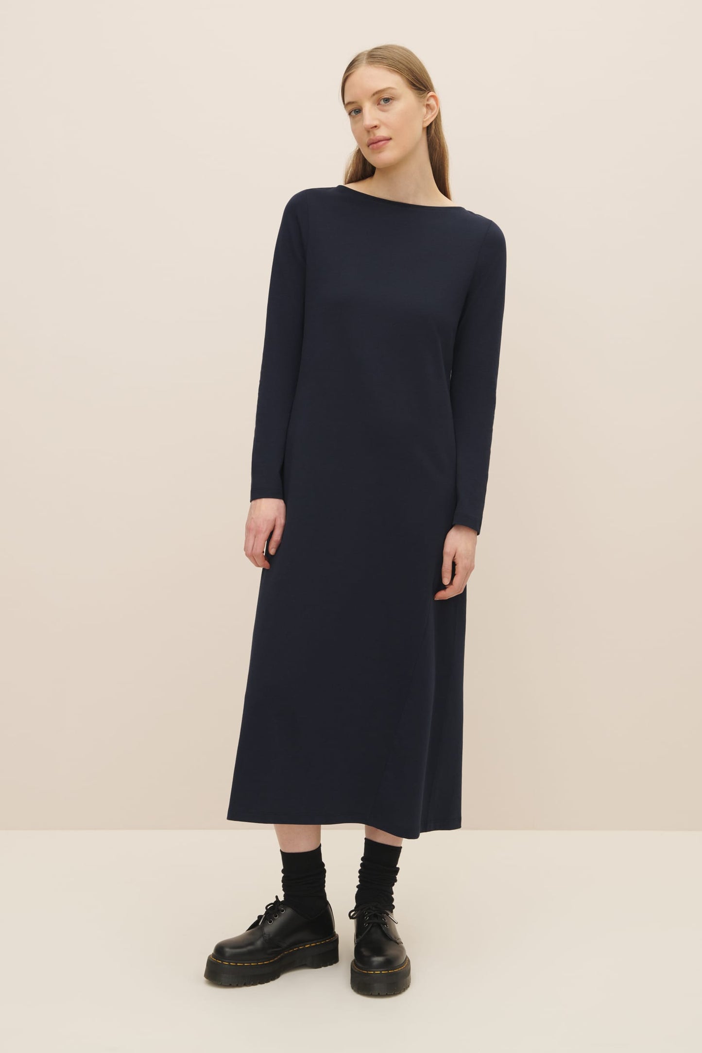 Boat Neck Dress