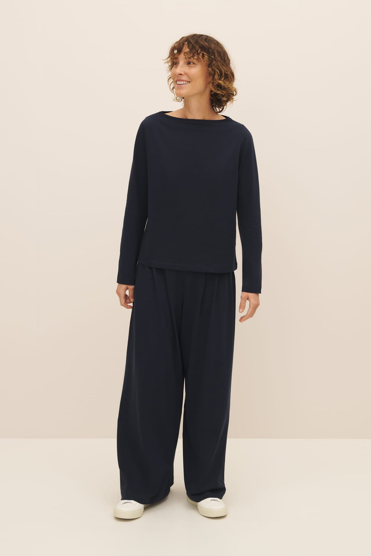 Boat Neck Top