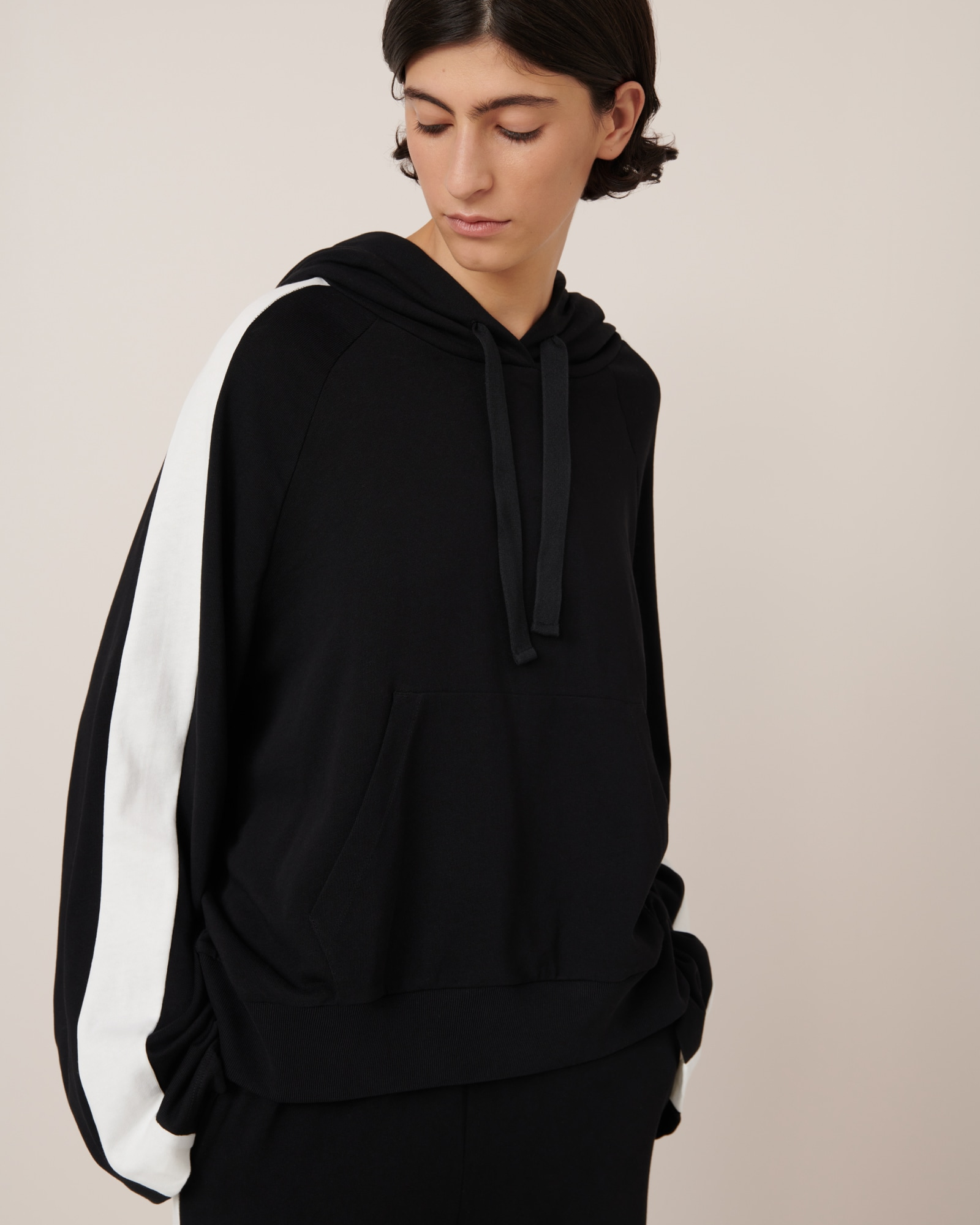 Contrast Hoodie