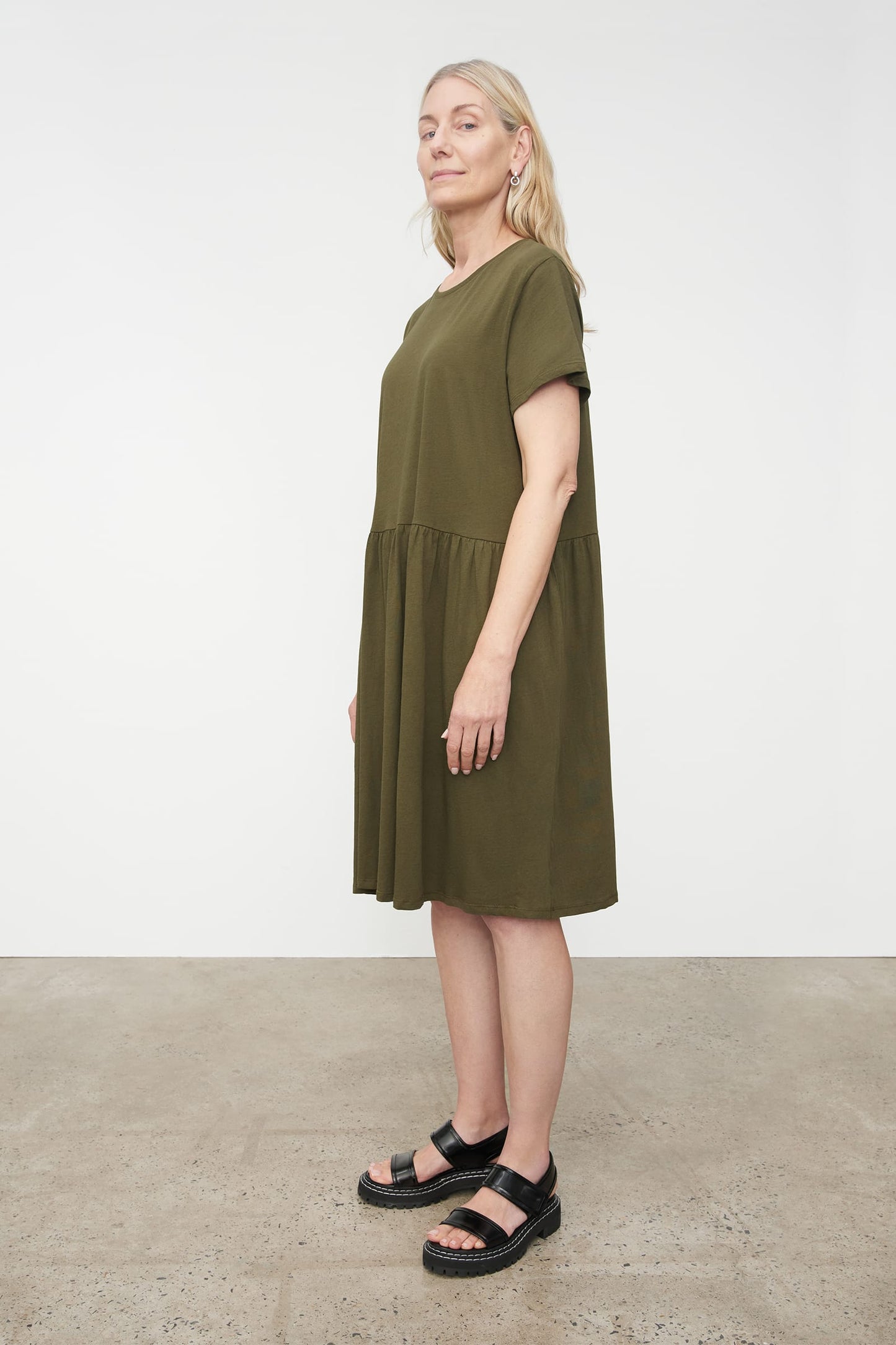 Gather Tee Dress