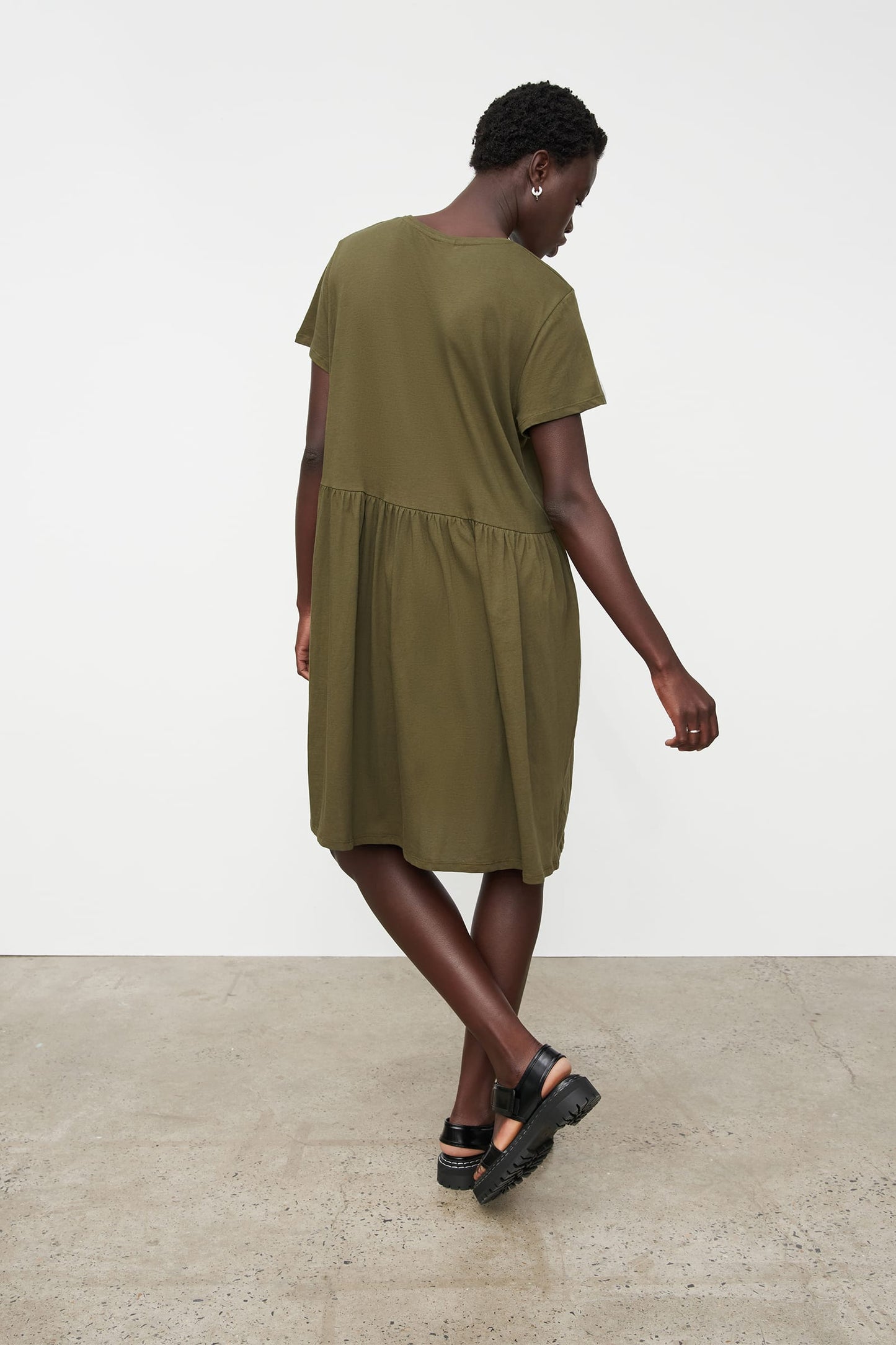 Gather Tee Dress