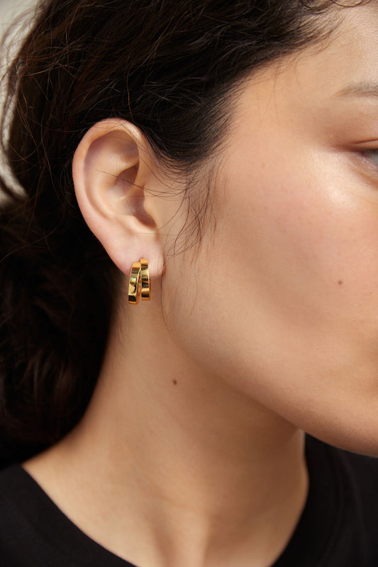 Hunch Double Hoops (Pair)