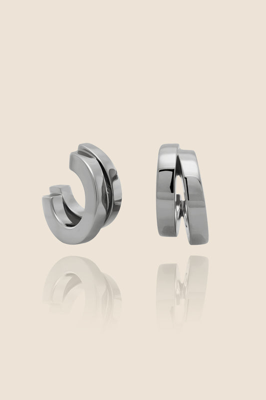 Hunch Double Hoops (Pair)