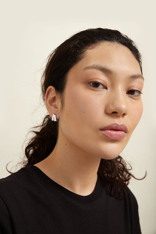 Scala Double Hoops (Pair)