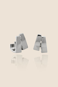 Scala Double Hoops (Pair)