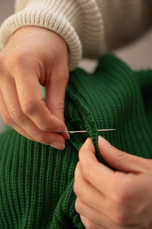 How to Relink a Knitwear Seam