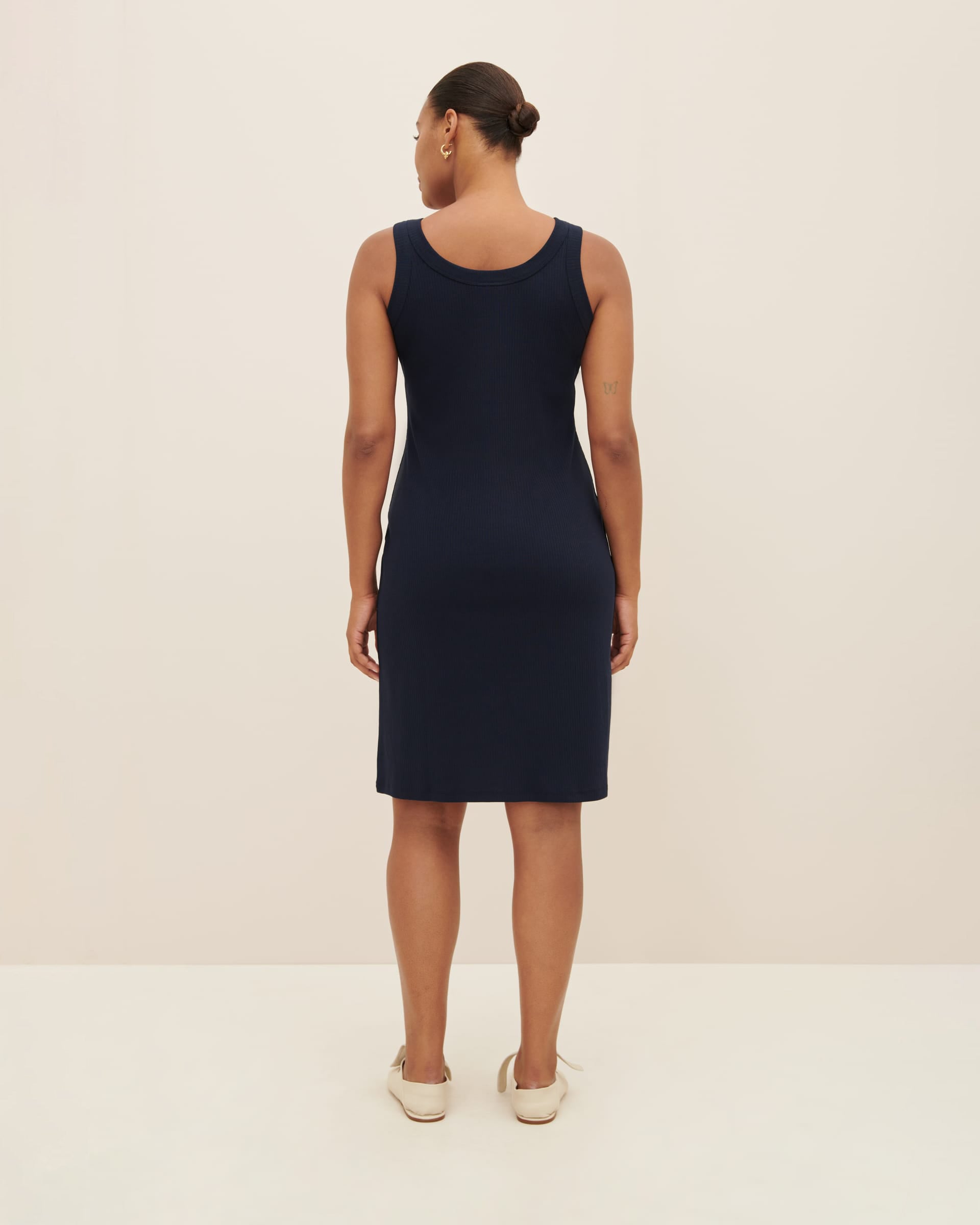 Column Rib Dress