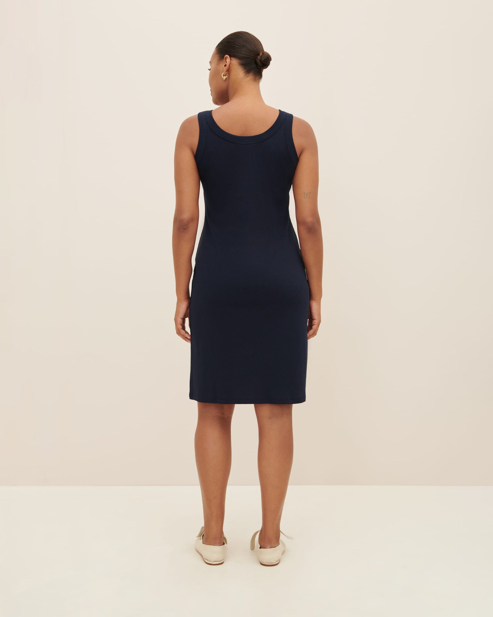 Column Rib Dress