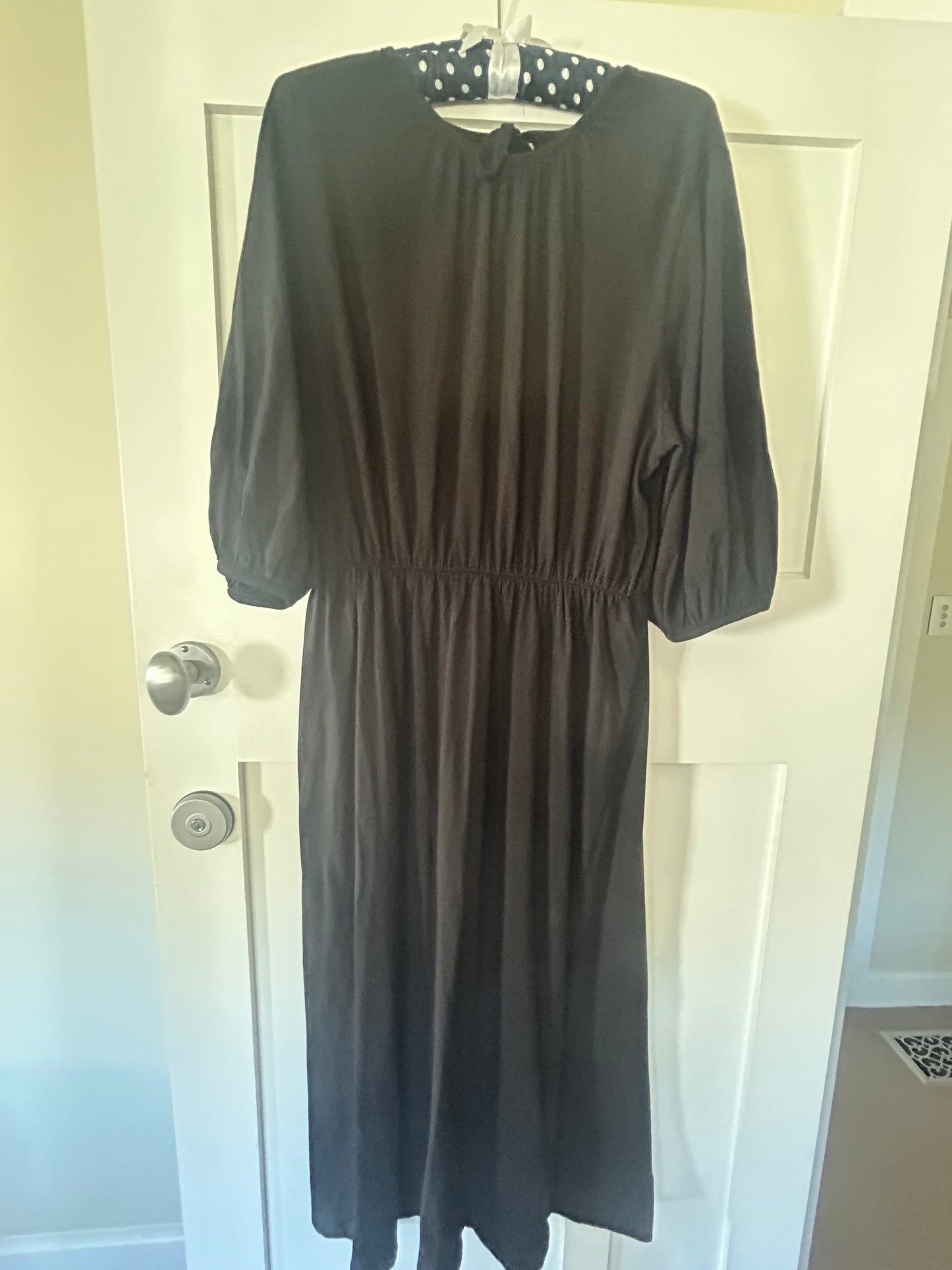 Gather Drape Dress