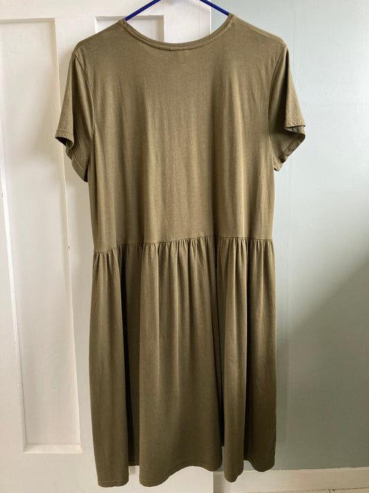 Gather Tee Dress