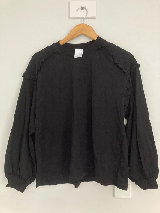Frill Long Sleeve Top