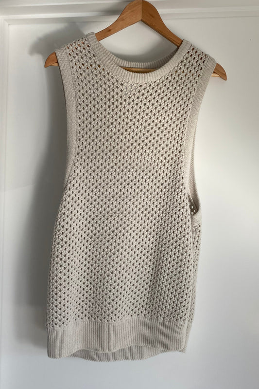 Pointelle Vest