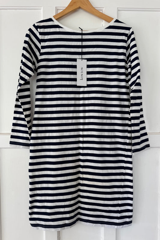 Building Block Boat Neck Dress