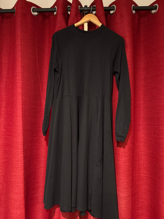 Panel Long Sleeve Dress