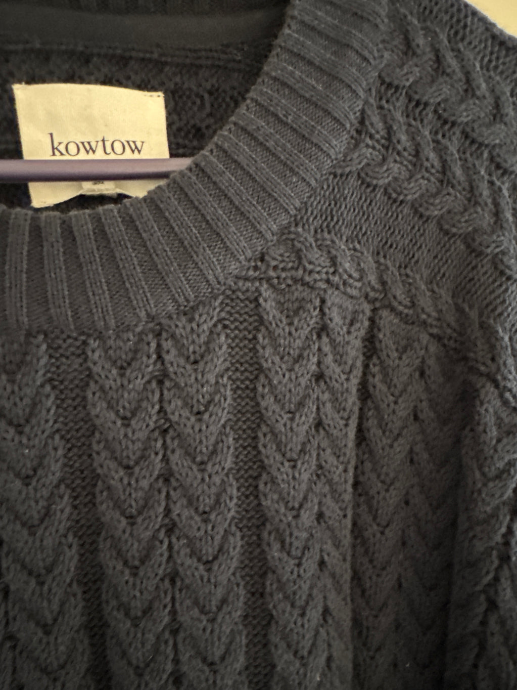 Cable Sweater