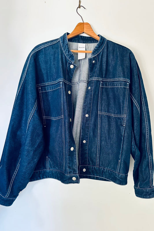 Bomber Denim Jacket