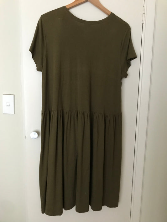 Gather Tee Dress