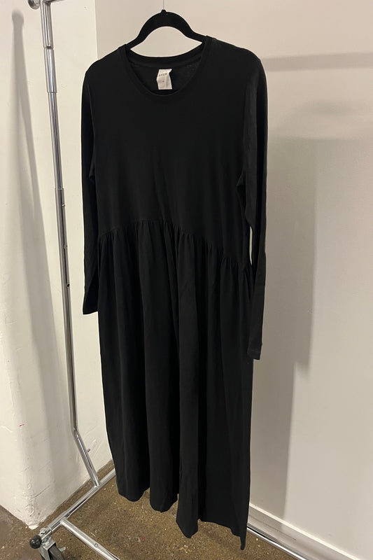 Long Sleeve Gather Dress