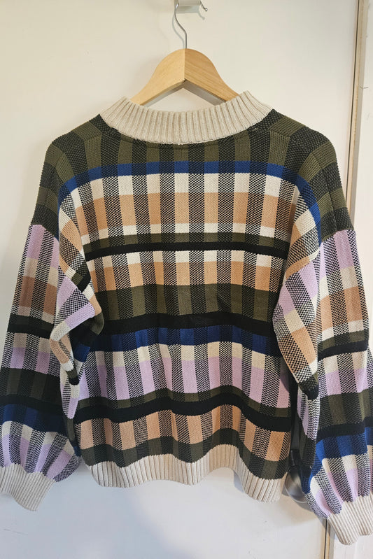 Autumn Check Jumper