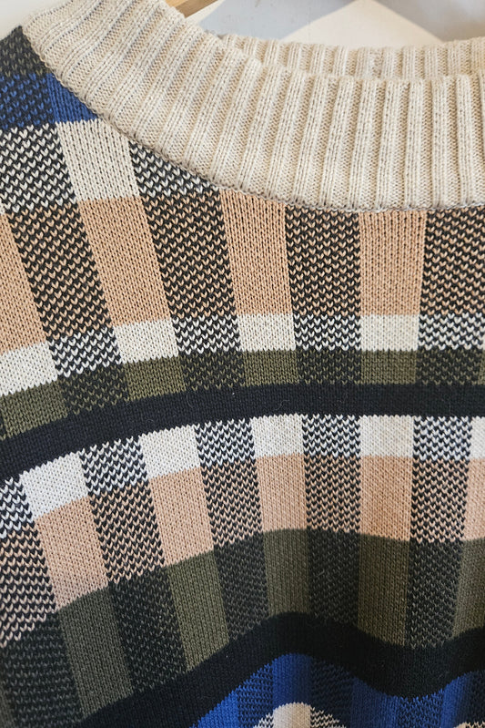 Autumn Check Jumper