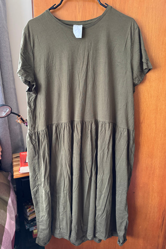 Gather Tee Dress