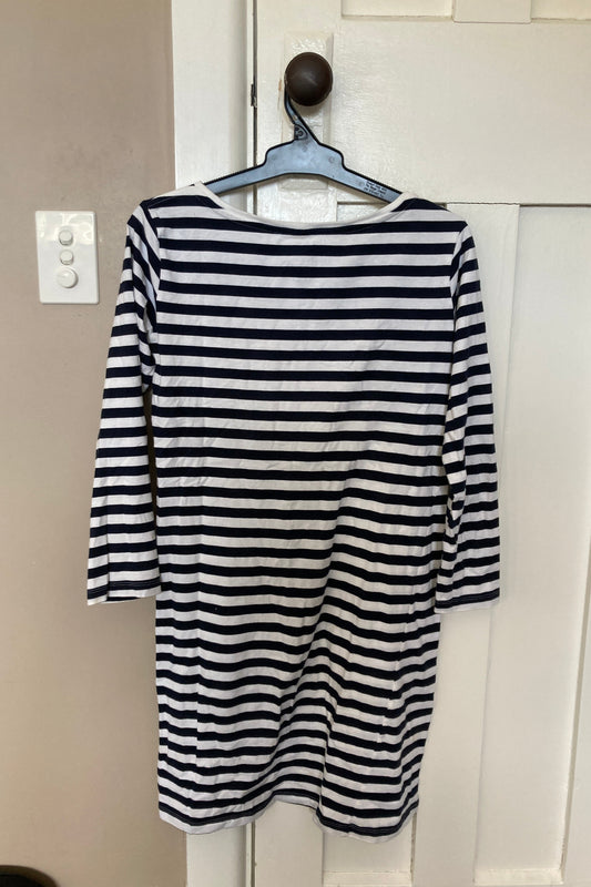 Building Block Boat Neck Dress