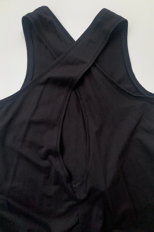 Cross Back Dress