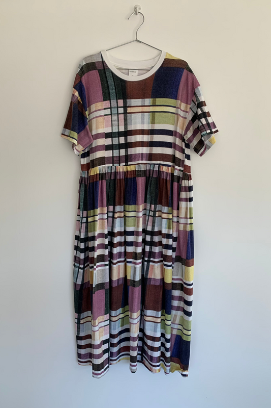 Ribbon Gathered Dress