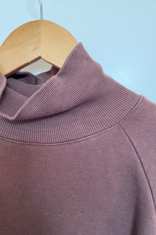 High Neck Sweatshirt