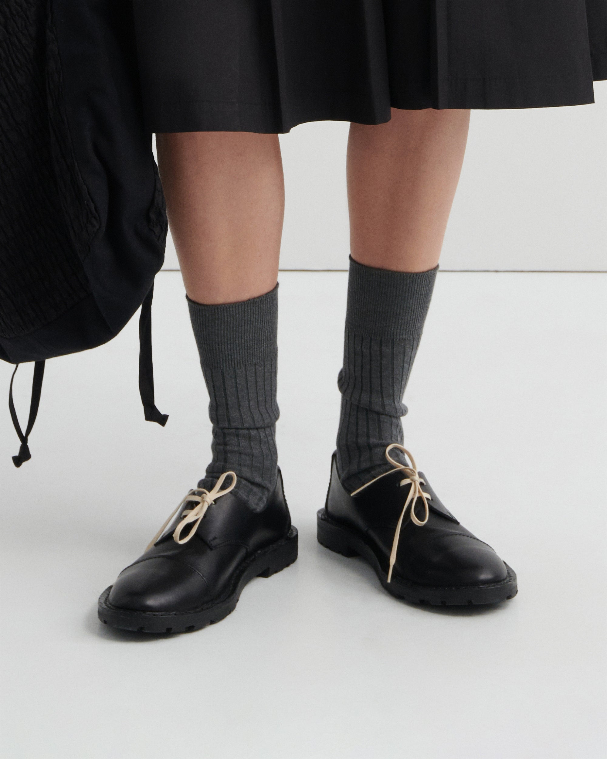 Steve Mono Artisanal Shoe 10/32 - Black | Kowtow Clothing | Kowtow