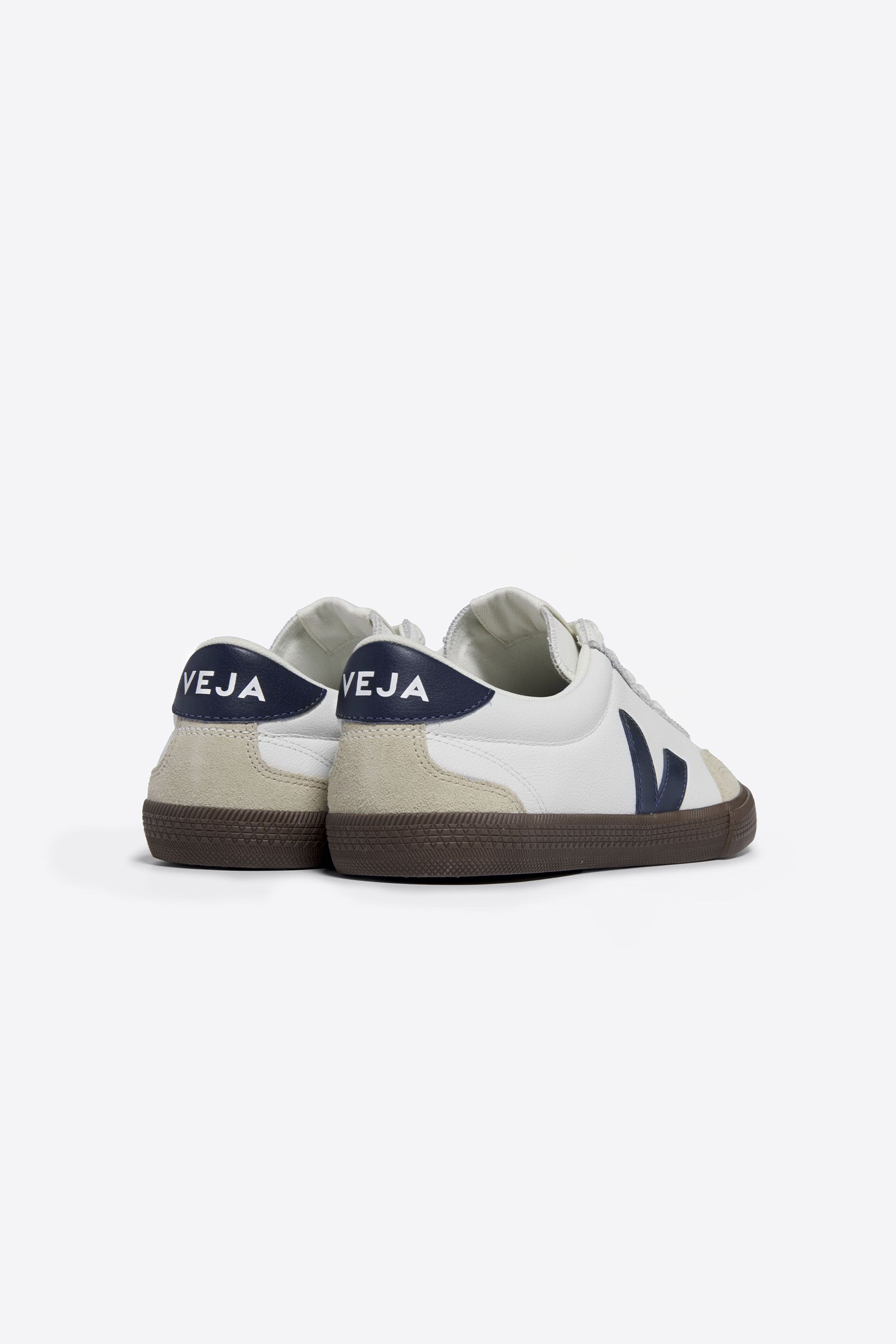 Shop Volley O.T Leather - White Nautico Bark | Kowtow Clothing