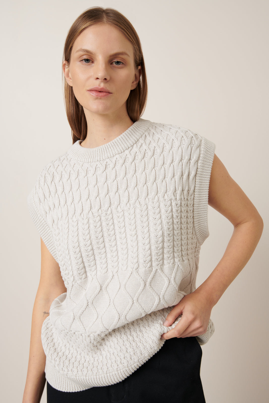 Aran Vest