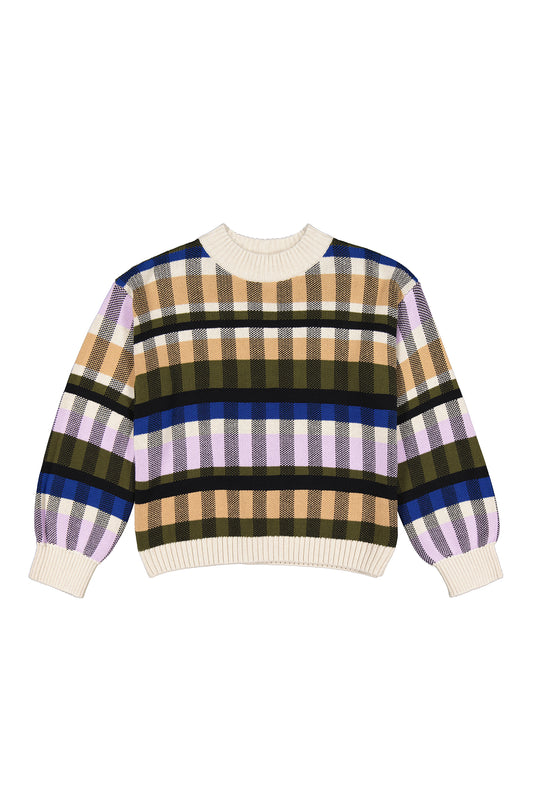Autumn Check Jumper