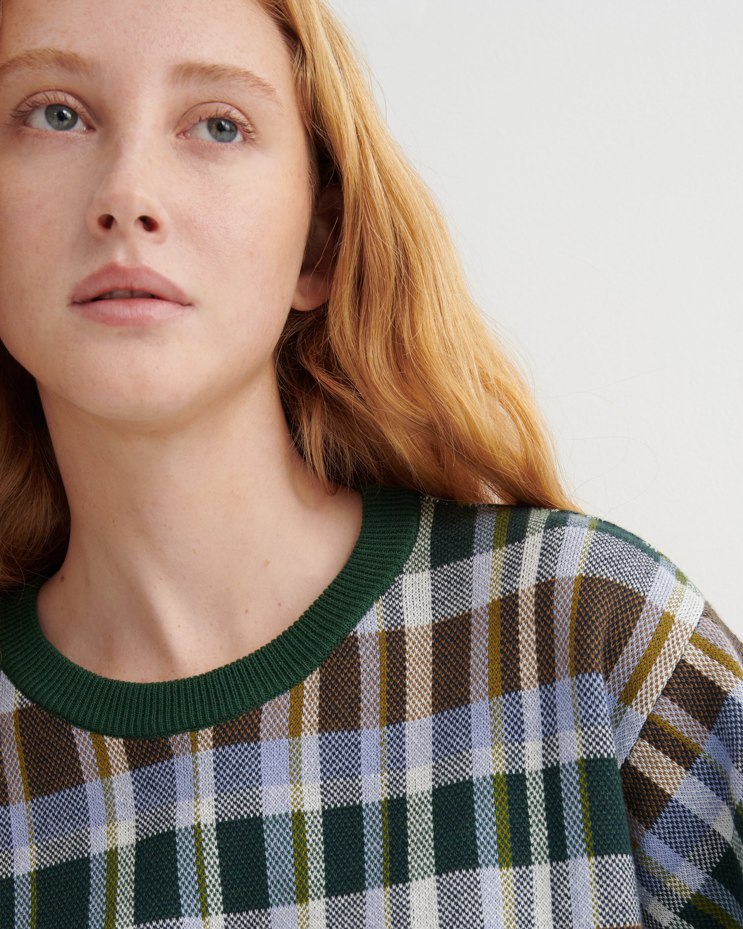 Chequered Tee