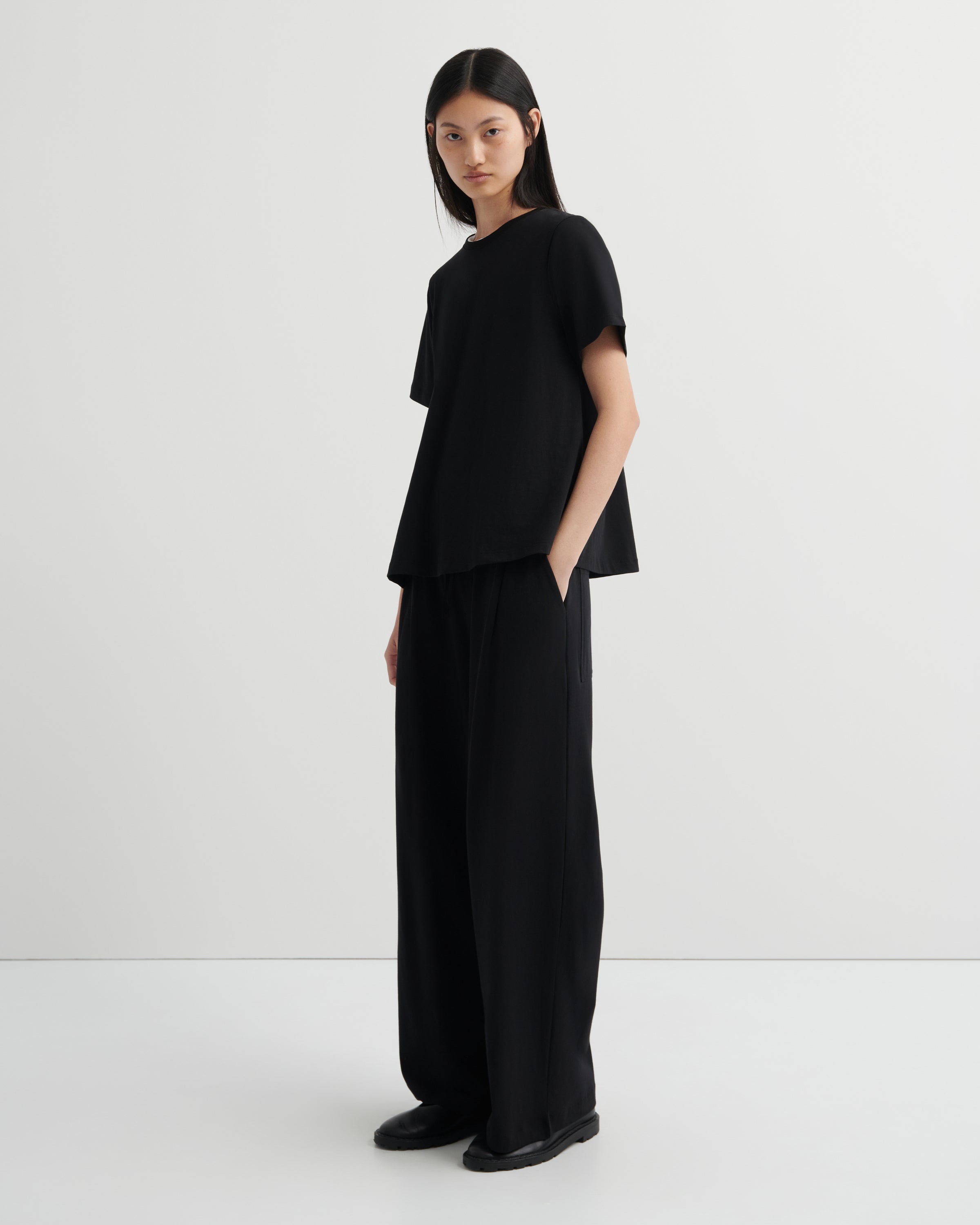 Shop Classic A-Line Tee - Black