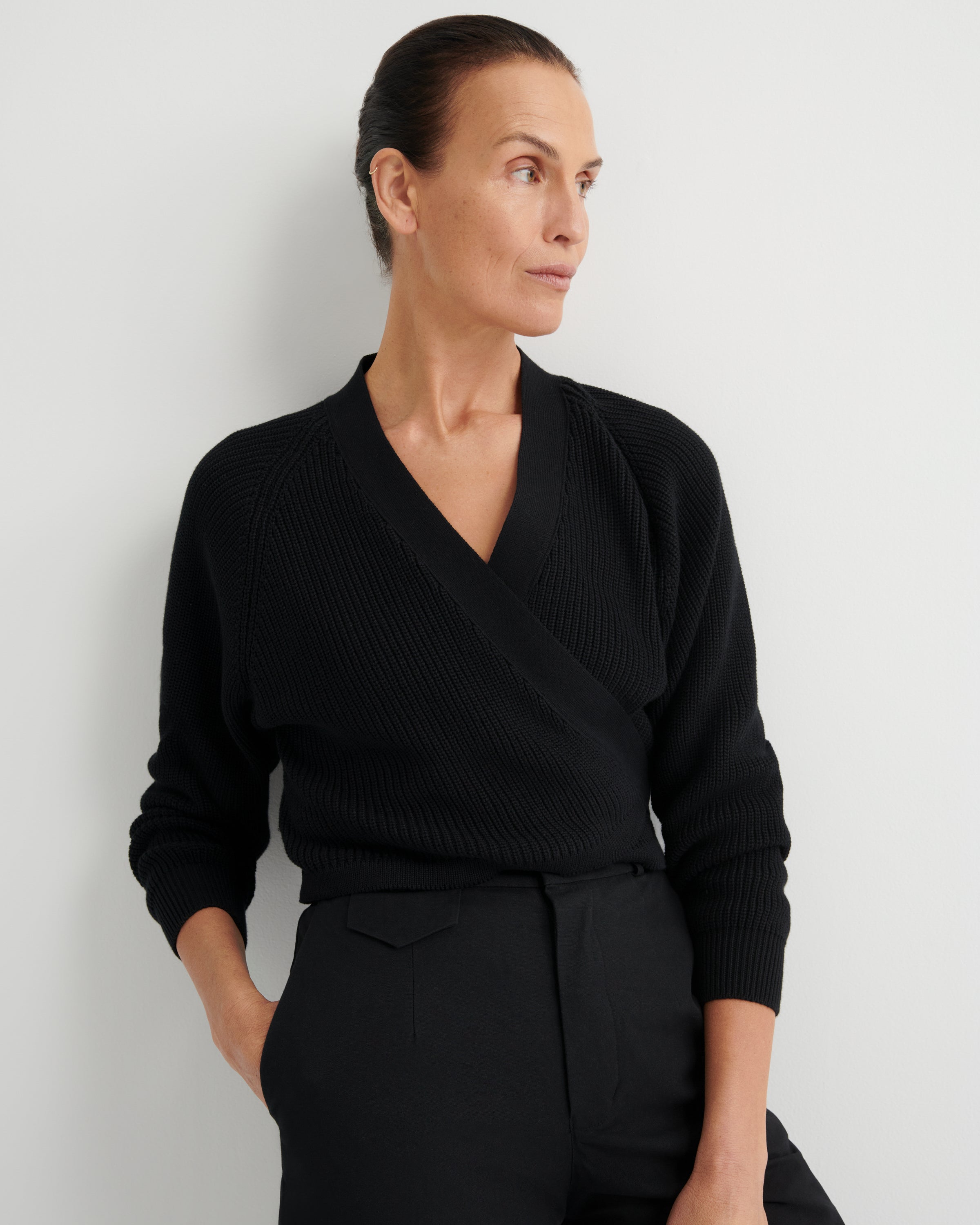 Shop Composure Cardigan - Black