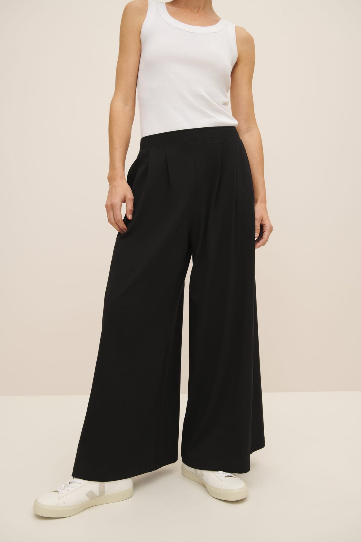 Shop Drape Pant - Black | Kowtow Clothing | Kowtow