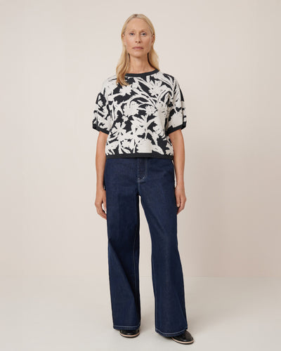 Model wearing size S