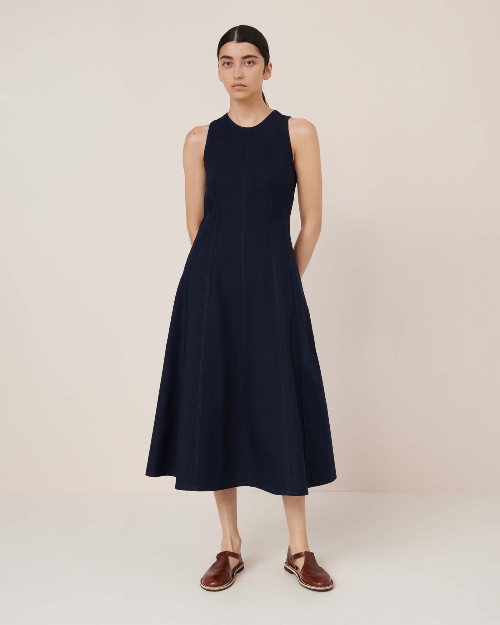 Shop Framework Dress - Evening Navy