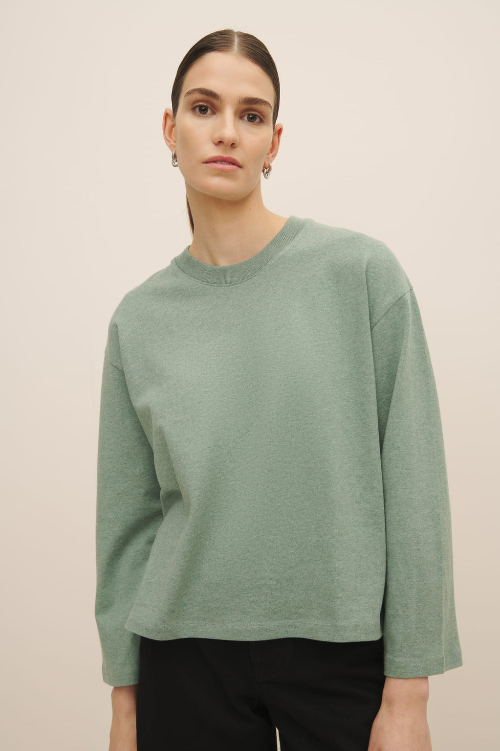 Boxy Long Sleeve Top