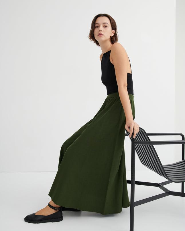 Light Sphere Skirt - Sycamore | Kowtow Clothing | Kowtow