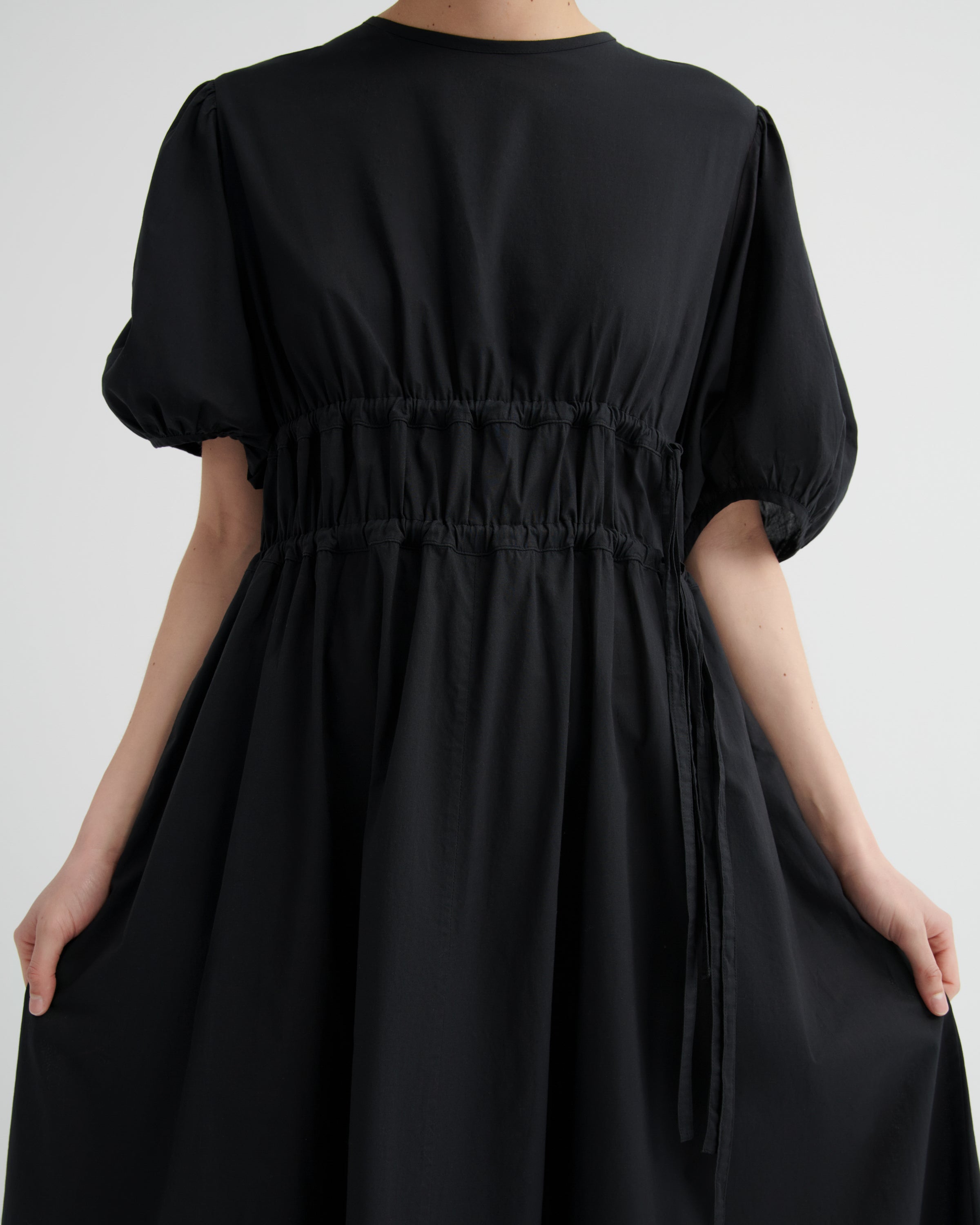 kowtow long sleeve gather dress Long Sleeve Gather Dress LUCA