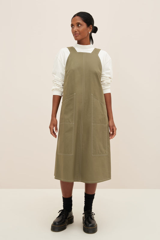 Mirror Apron Dress