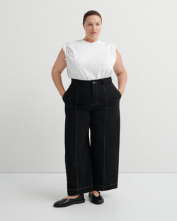 Model wearing size 