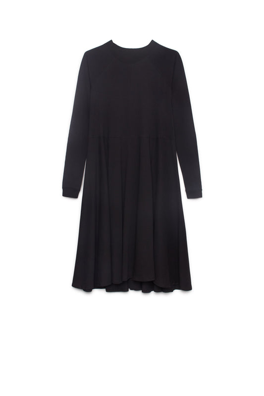 Panel Long Sleeve Dress