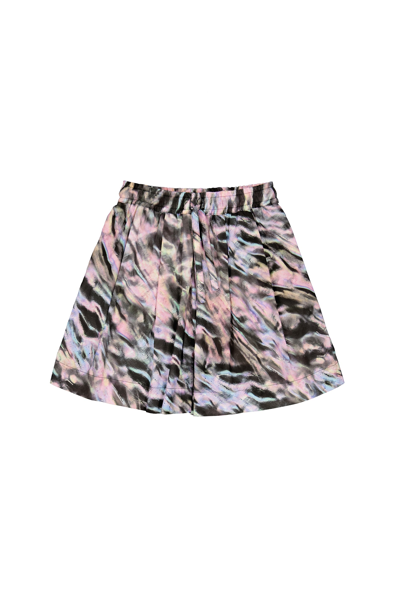 Paper Shorts - Iridescent | Elastic Waist | Standard Fit | Kowtow