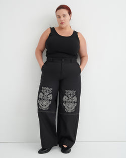 Model wearing size 