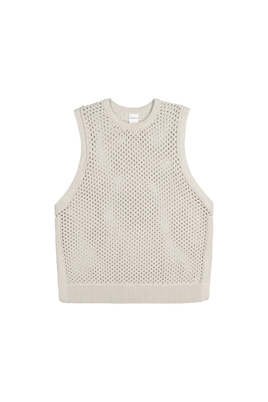 Pointelle Vest