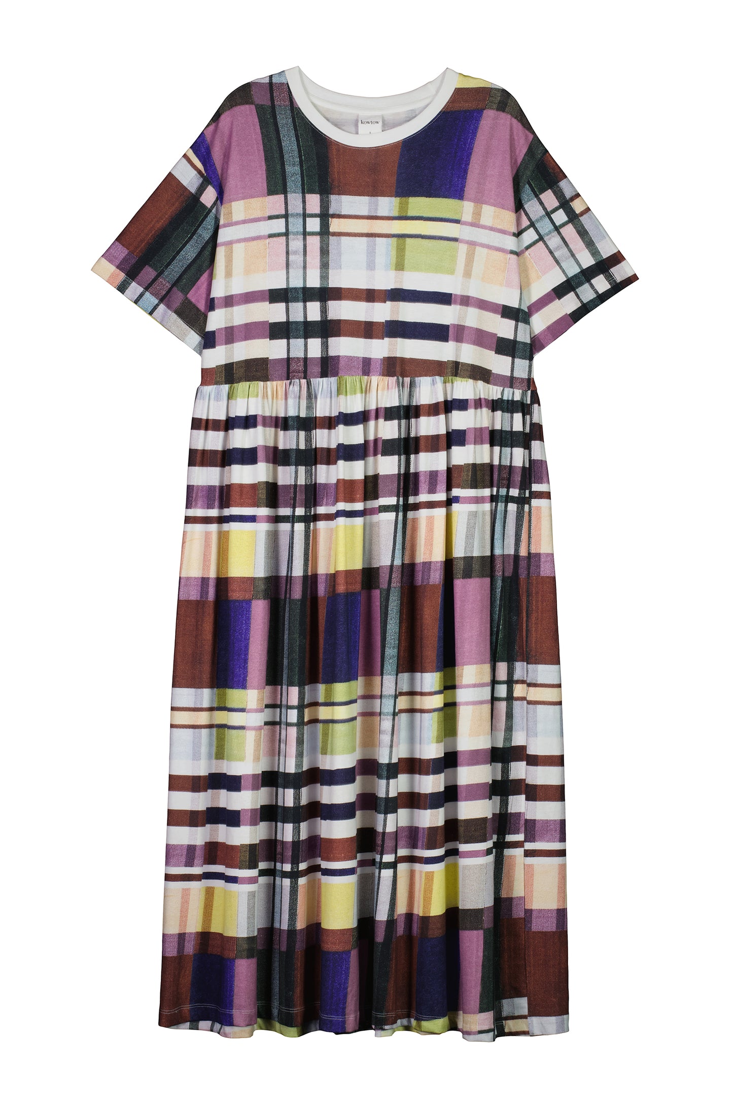 Ribbon Gathered Dress