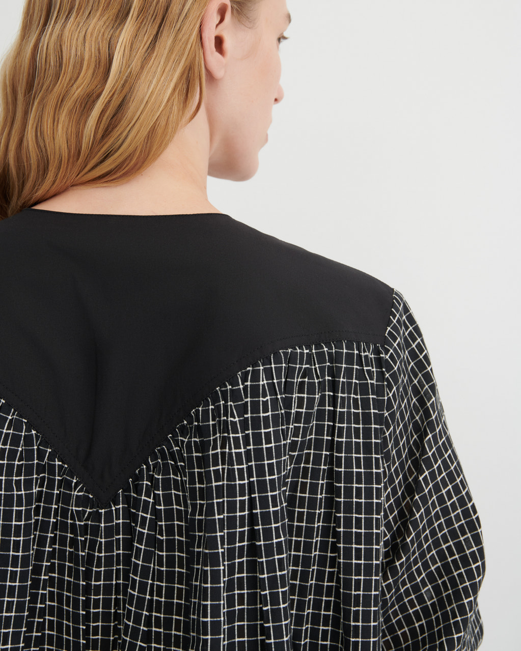 Rodeo Dress - Loom Check | Kowtow Clothing | Kowtow